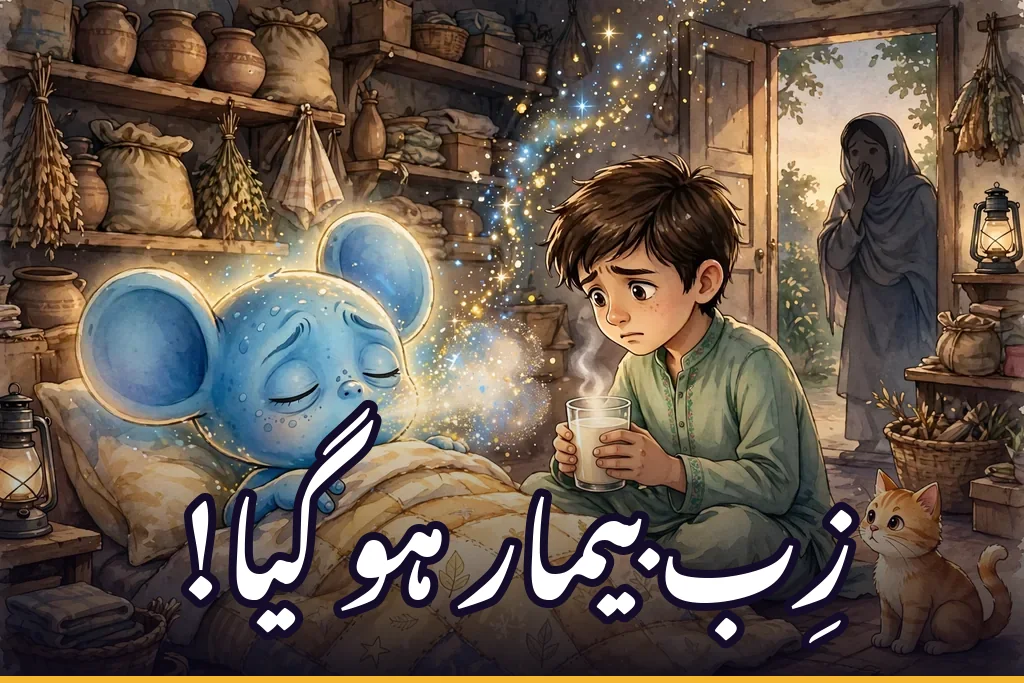 زِب بیمار ہو گیا!