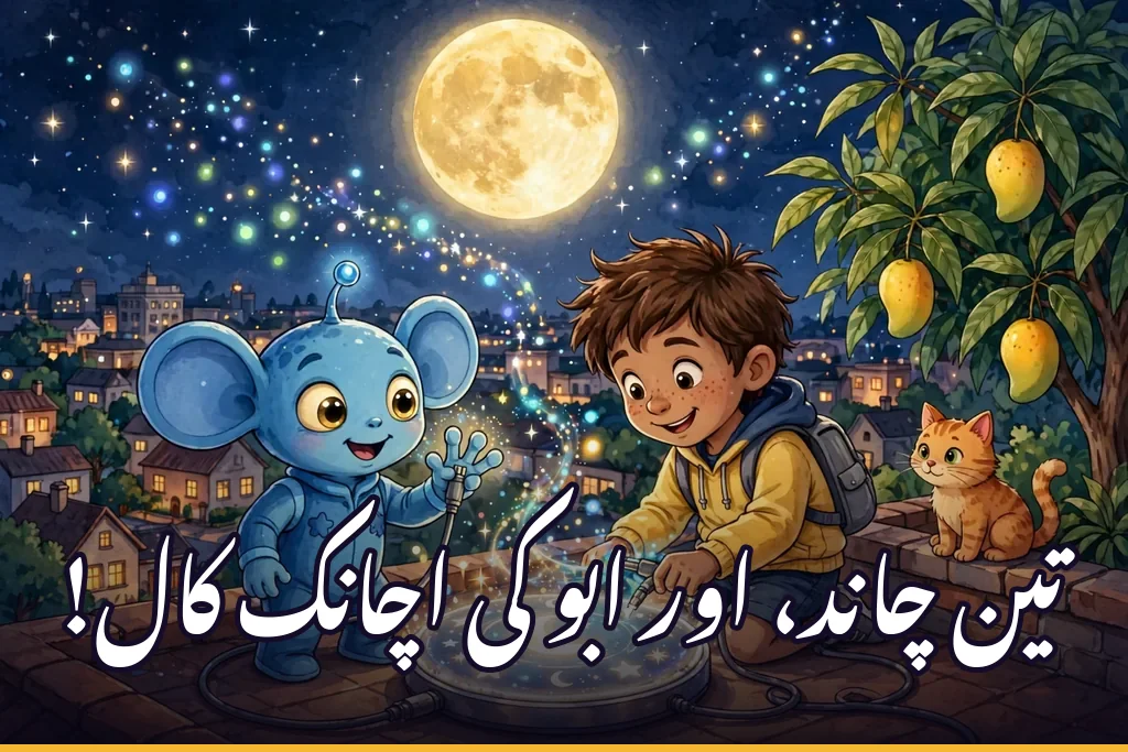 تین چاند، اور ابو کی اچانک کال!