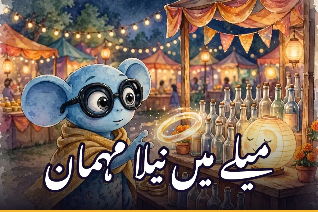 میلے میں نیلا مہمان