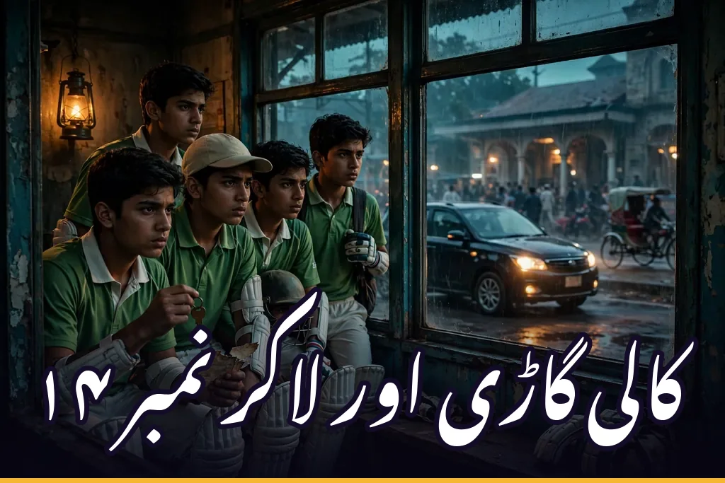 کالی گاڑی اور لاکر نمبر ۱۴
