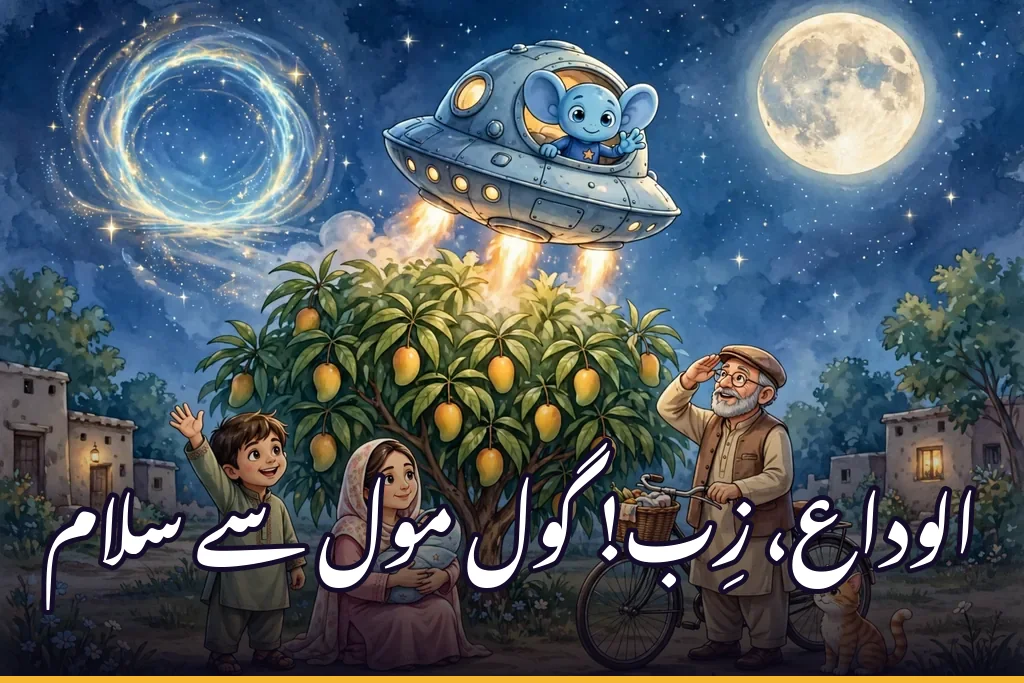 الوداع، زِب! گول مول سے سلام
