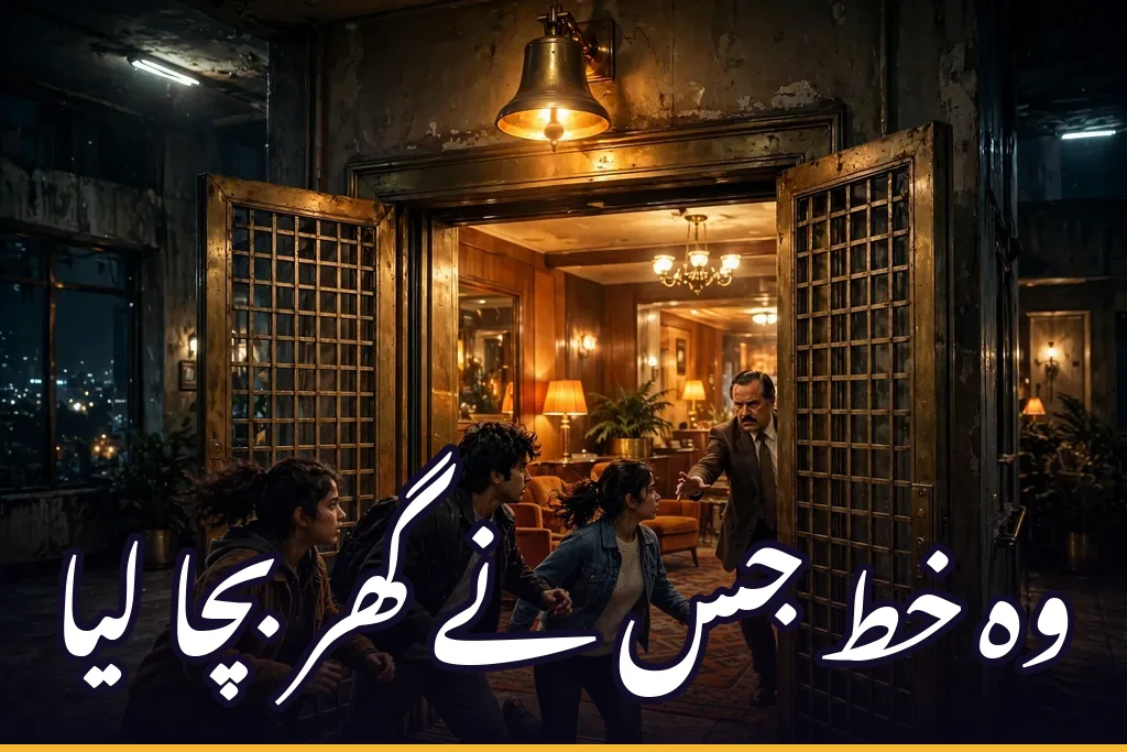وہ خط جس نے گھر بچا لیا