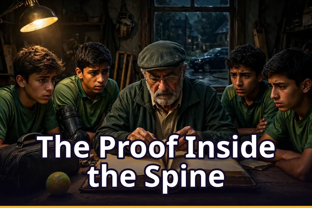 The Proof Inside the Spine