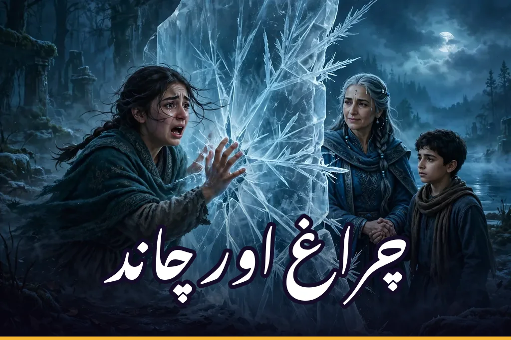 چراغ اور چاند