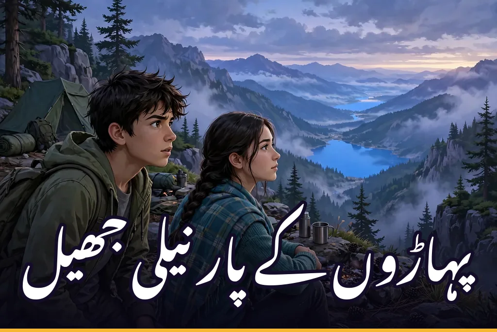 نیلی جھیل کا جادو