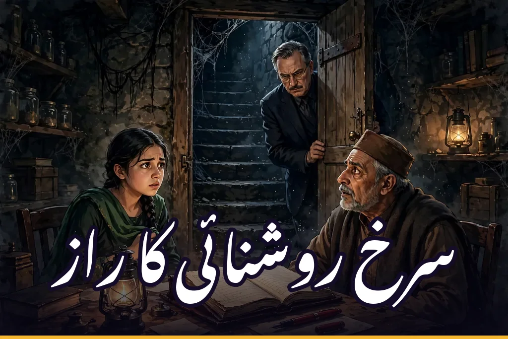 سرخ روشنائی کا راز