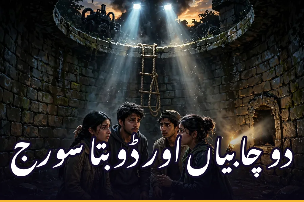 دو چابیاں اور ڈوبتا سورج