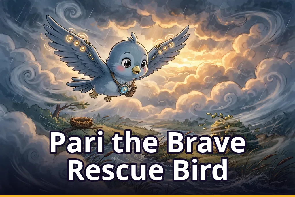 Pari the Brave Rescue Bird