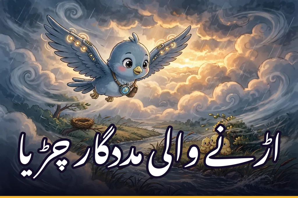 اڑنے والی مددگار چڑیا