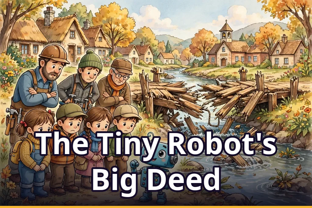 The Tiny Robot's Big Deed