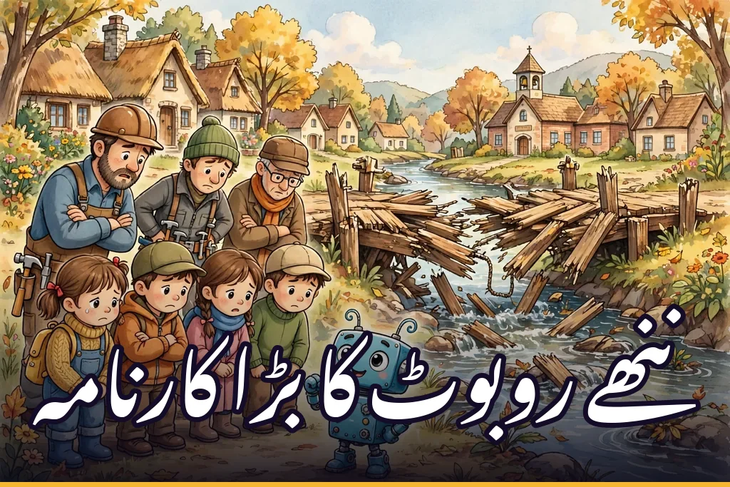 ننھے روبوٹ کا بڑا کارنامہ