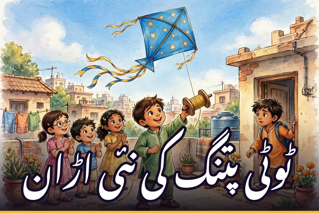 ٹوٹی پتنگ کی نئی اڑان
