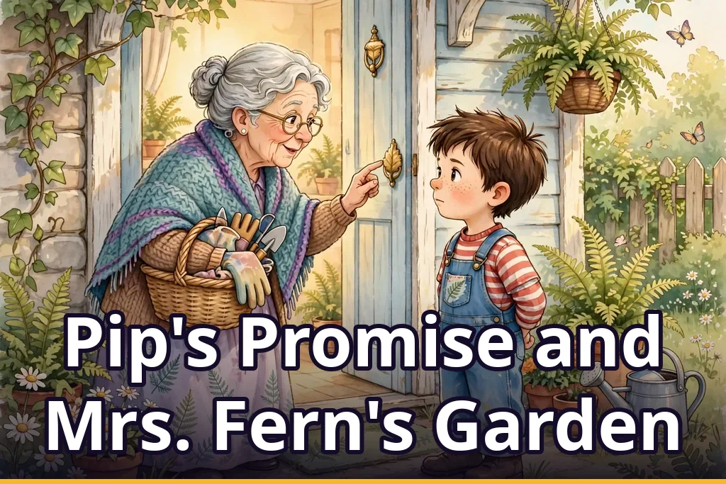 Pip's Promise and Mrs. Fern's Garden