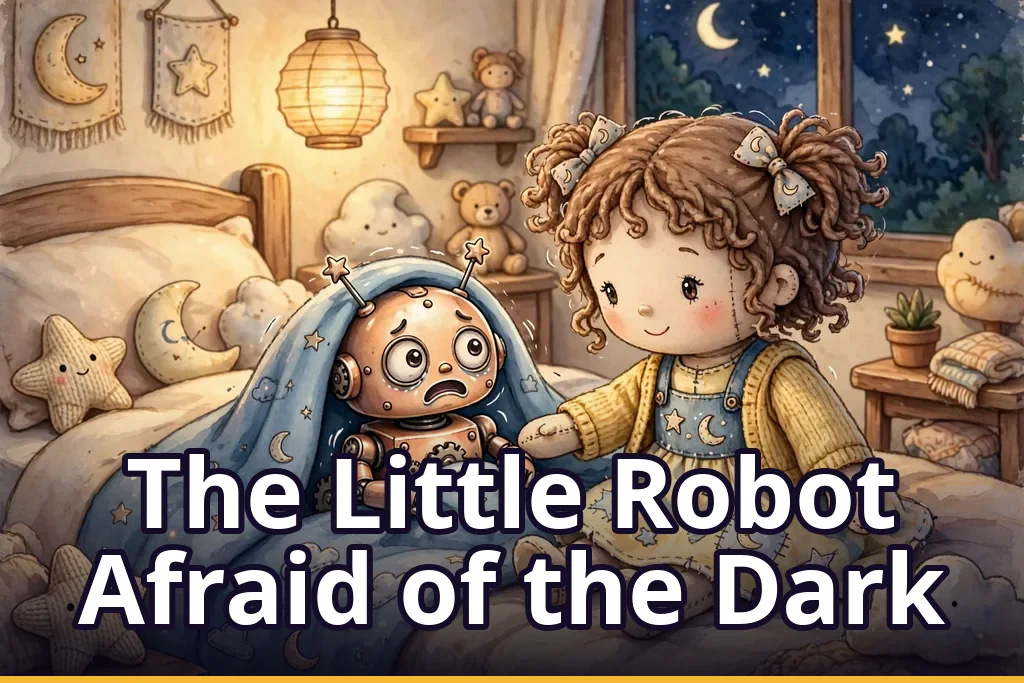 The Little Robot Afraid of the Dark